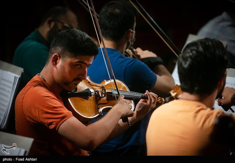 تمرین ارکستر ملی