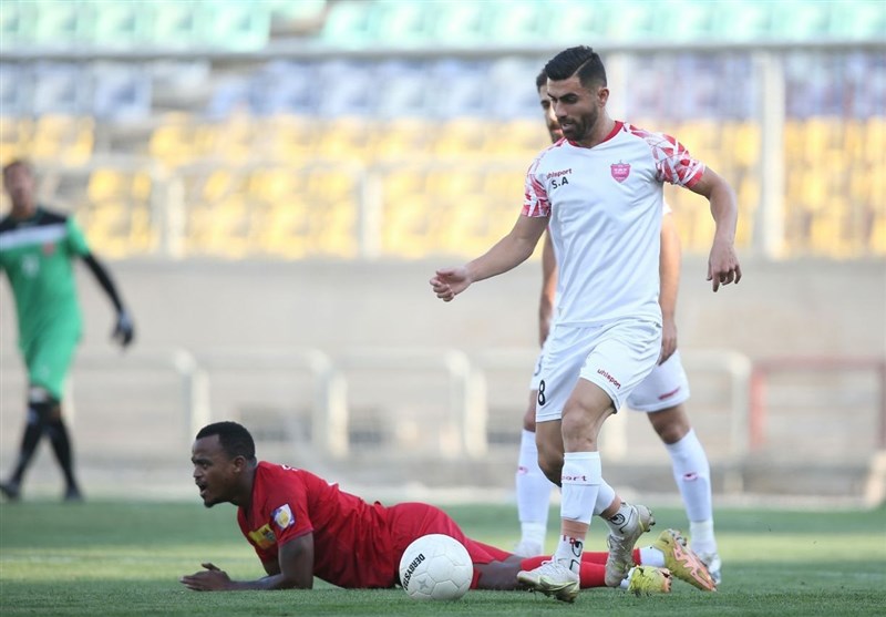 فوتبال , فوتبال ایران , تیم فوتبال فولاد خوزستان , تیم فوتبال پرسپولیس ,