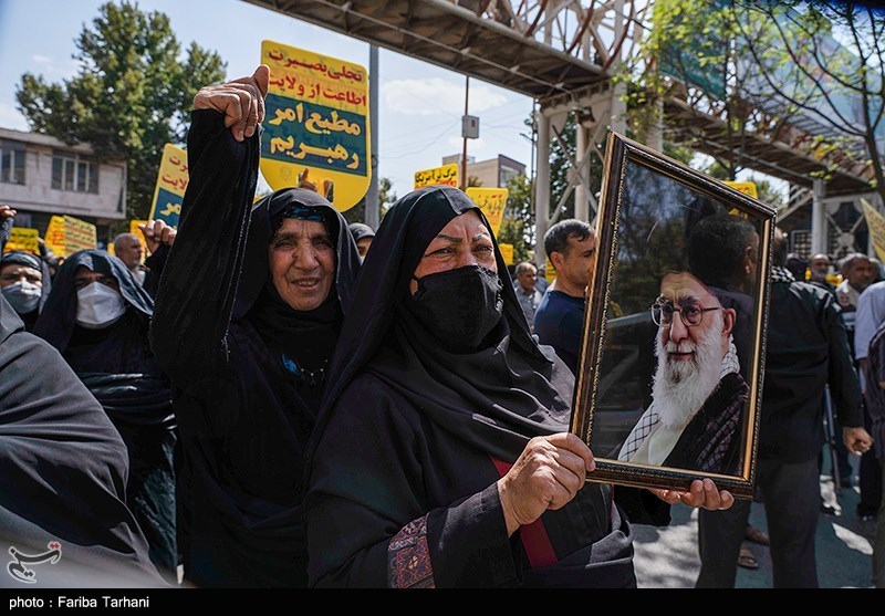 راهپیمائی مردم خرم آباد در محکومیت اغتشاشات اخیر