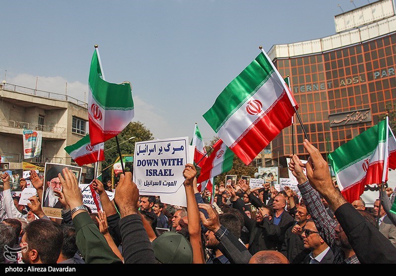 راهپیمائی مردم اردبیل  در محکومیت اغتشاشات اخیر