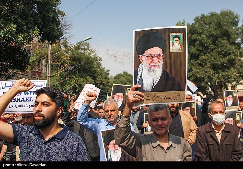 راهپیمائی مردم اردبیل  در محکومیت اغتشاشات اخیر