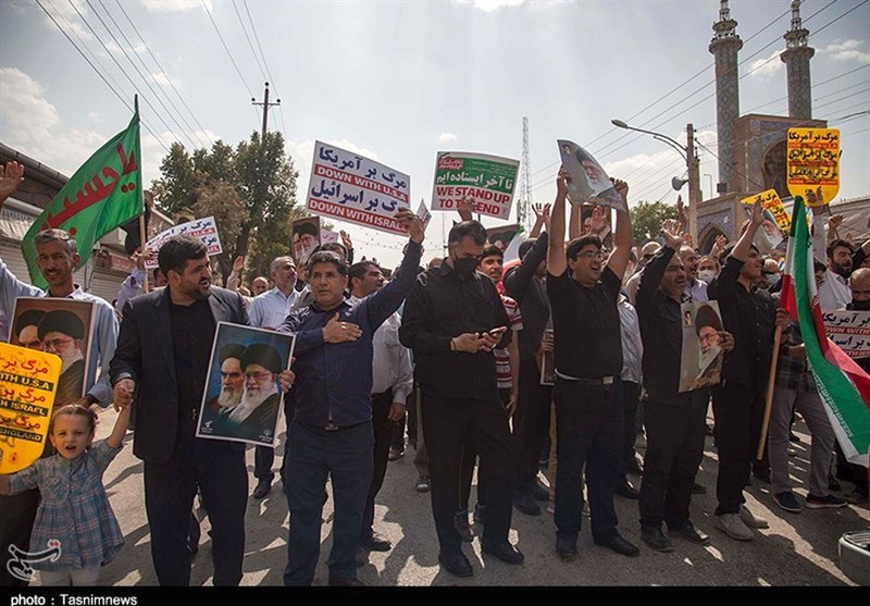 راهپیمایی , استانداری کرمانشاه , 