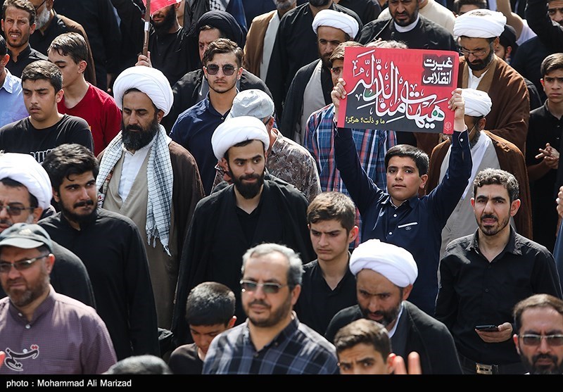 راهپیمائی مردم  قم در محکومیت اغتشاشات اخیر