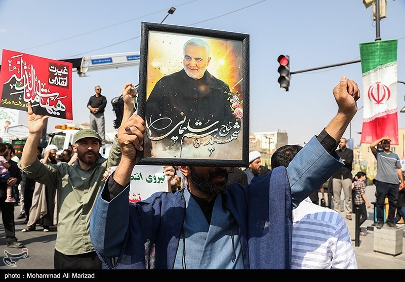 راهپیمائی مردم  قم در محکومیت اغتشاشات اخیر