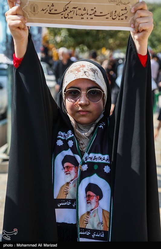 راهپیمائی مردم  قم در محکومیت اغتشاشات اخیر