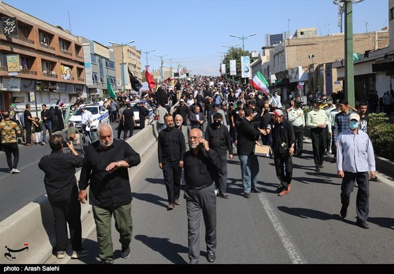 راهپیمایی , استانداری قزوین , 