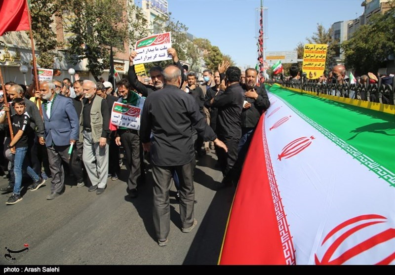 راهپیمایی , استانداری قزوین , 