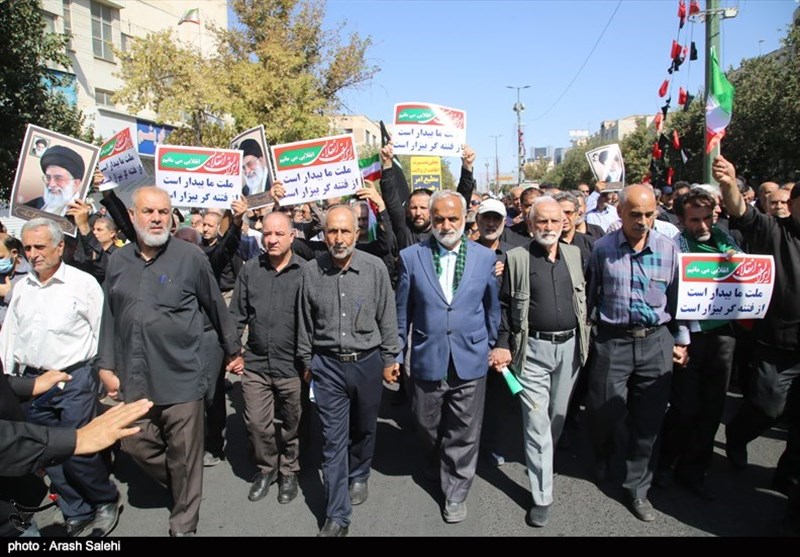 راهپیمایی , استانداری قزوین , 