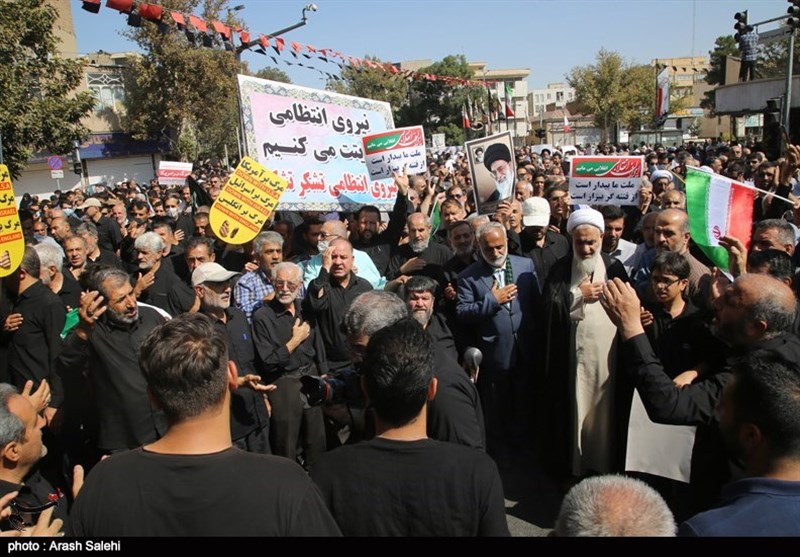 راهپیمایی , استانداری قزوین , 