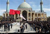 آیین سنتی مذهبی "چلشتم" در امامزاده آقا علی عباس(ع) بادرود + فیلم