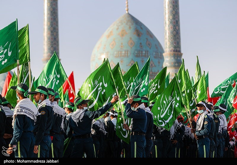 عهد سربازی نیروهای مسلح با امام زمان(عج) در جمکران