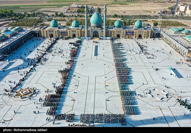 عهد سربازی نیروهای مسلح با امام زمان(عج) در جمکران