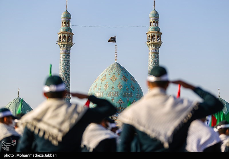 عهد سربازی نیروهای مسلح با امام زمان(عج) در جمکران