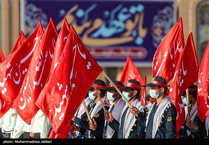عهد سربازی نیروهای مسلح با امام زمان(عج) در جمکران