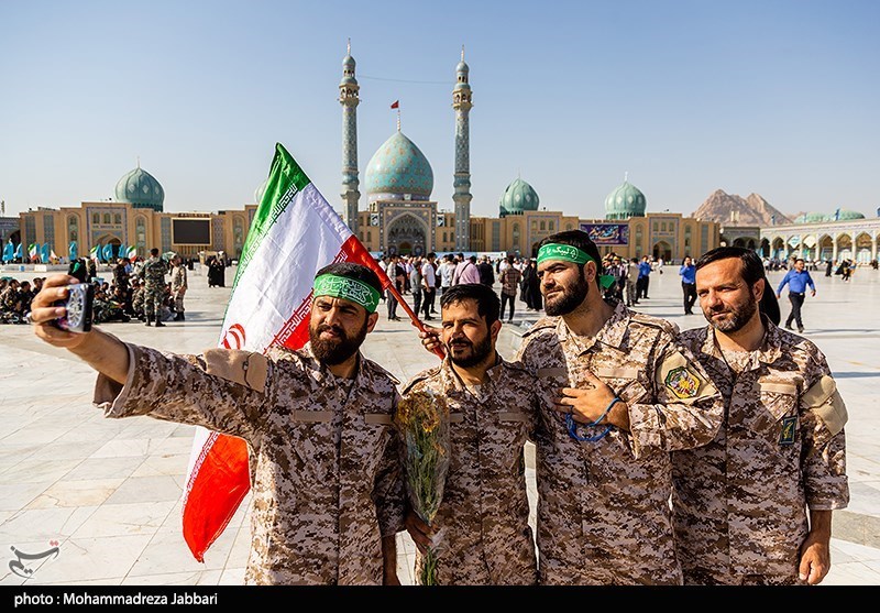 عهد سربازی نیروهای مسلح با امام زمان(عج) در جمکران