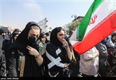 تشییع پیکر شهید مدافع امنیت پوریا احمدی