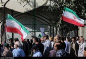 تشییع پیکر شهید مدافع امنیت پوریا احمدی