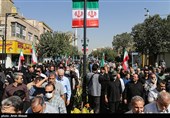 تشییع پیکر شهید مدافع امنیت پوریا احمدی