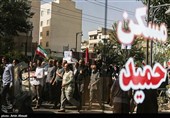 تشییع پیکر شهید مدافع امنیت پوریا احمدی