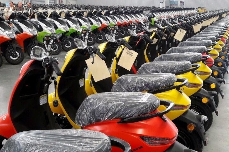 شهرداری تهران , موتورسیکلت برقی , 