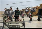 رزمایش اقتدار نیروی زمینی سپاه در منطقه ارس