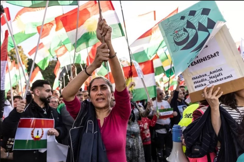 سازمان مجاهدین (منافقین) , اغتشاشات 1401 , 