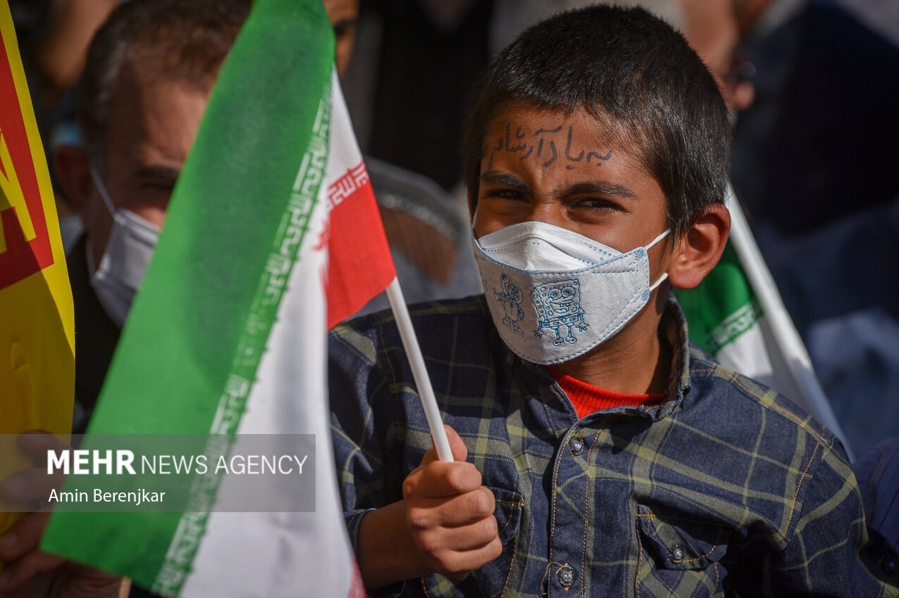 راهپیمایی , آرتین سرایداران , حمله تروریستی به شاهچراغ شیراز , 