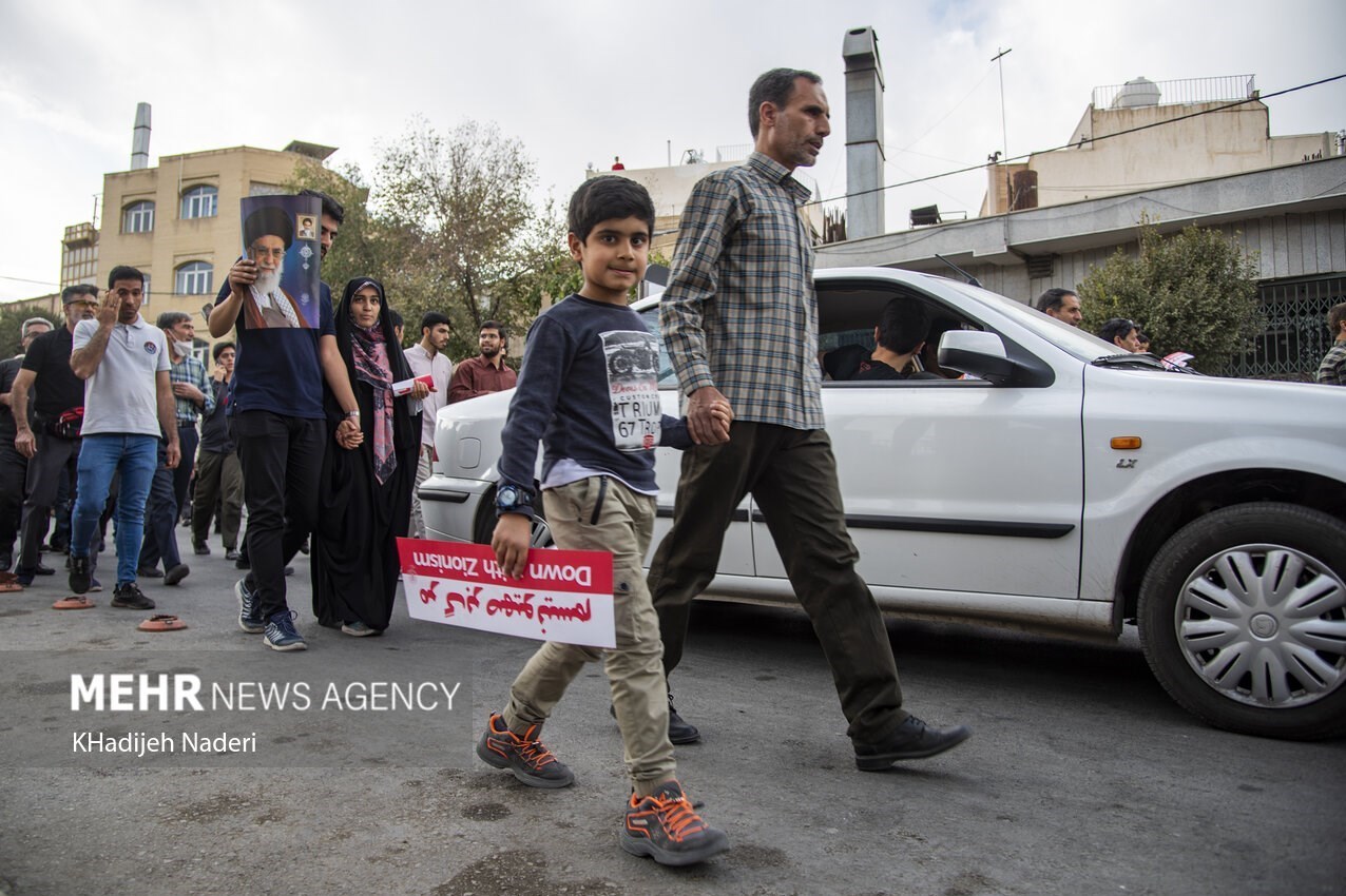 راهپیمایی , آرتین سرایداران , حمله تروریستی به شاهچراغ شیراز , 