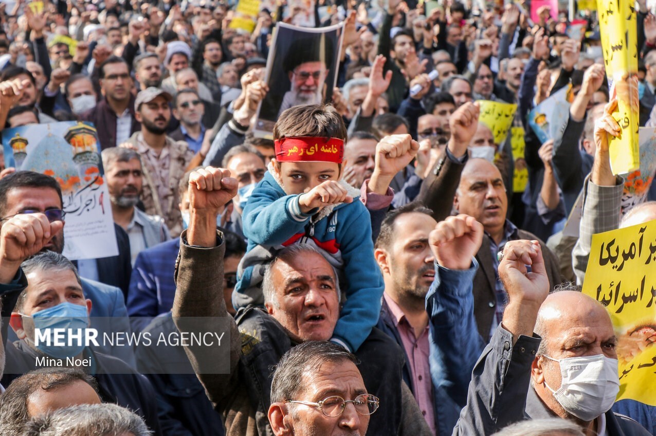 راهپیمایی , آرتین سرایداران , حمله تروریستی به شاهچراغ شیراز , 