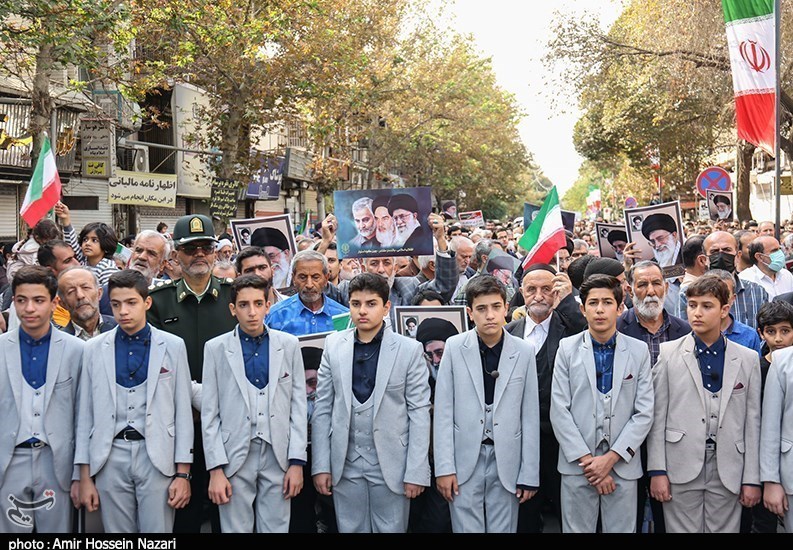 راهپیمایی , آرتین سرایداران , حمله تروریستی به شاهچراغ شیراز , 