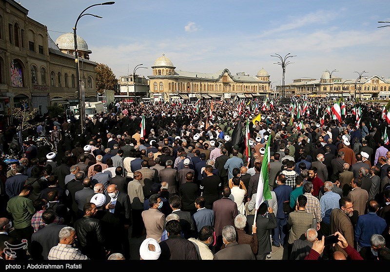 تشییع پیکر شهید احسان مرادی