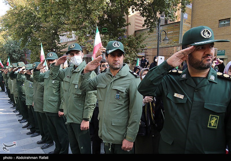 تشییع پیکر شهید احسان مرادی