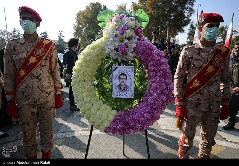 تشییع پیکر شهید احسان مرادی