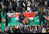 تشییع شهدای حادثه تروریستی حرم مطهر شاهچراغ (ع)