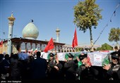 تشییع شهدای حادثه تروریستی حرم مطهر شاهچراغ (ع)