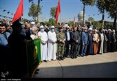 تشییع شهدای حادثه تروریستی حرم مطهر شاهچراغ (ع)