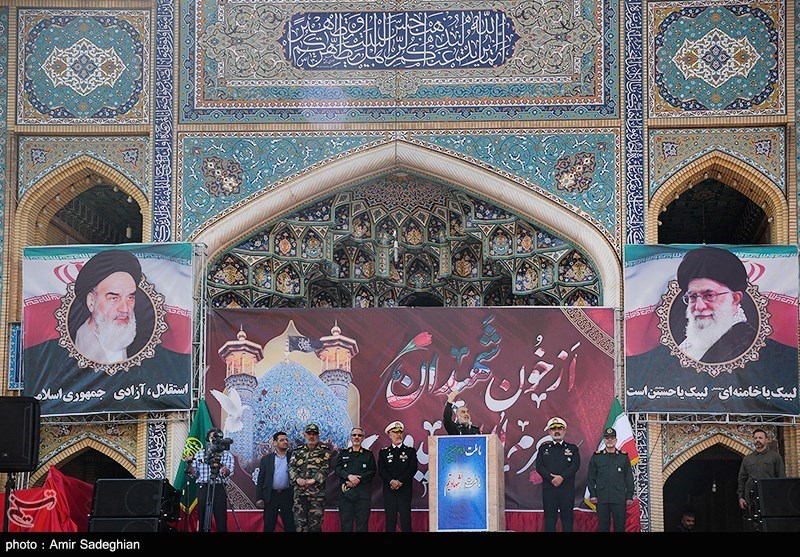 تشییع شهدای حادثه تروریستی حرم مطهر شاهچراغ (ع)