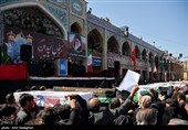 تشییع شهدای حادثه تروریستی حرم مطهر شاهچراغ (ع)