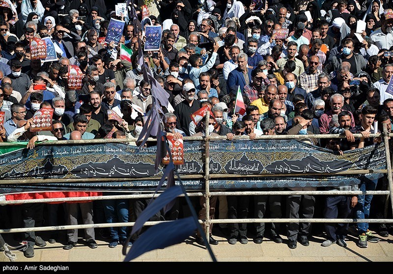 تشییع شهدای حادثه تروریستی حرم مطهر شاهچراغ (ع)