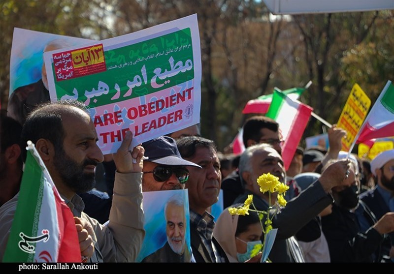 استان کرمان , یوم‌الله 13 آبان , دانش آموزان , شهید , شهید سپهبد قاسم سلیمانی , 