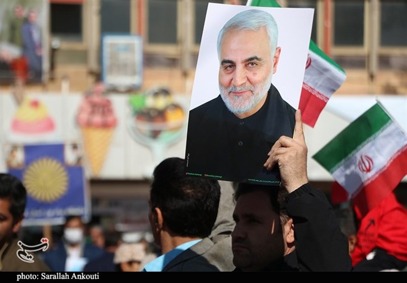 استان کرمان , یوم‌الله 13 آبان , دانش آموزان , شهید , شهید سپهبد قاسم سلیمانی , 