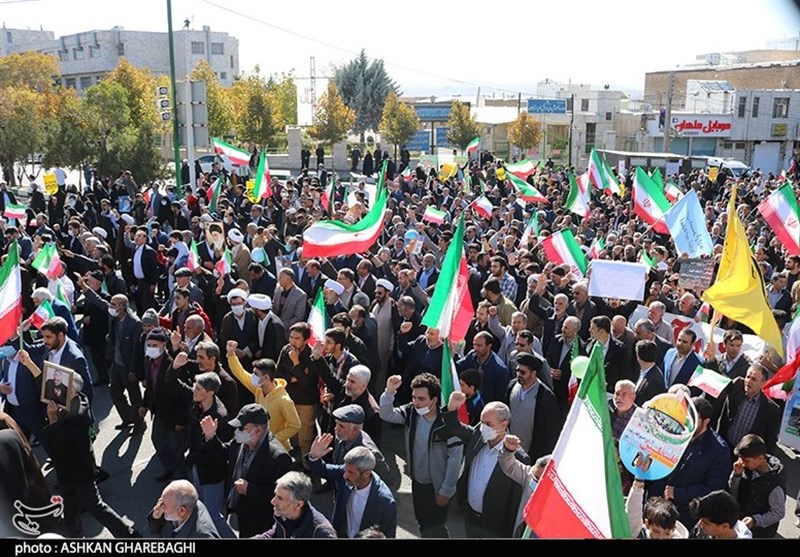 Iranians Express Support for Gaza on National Day against Global Arrogance