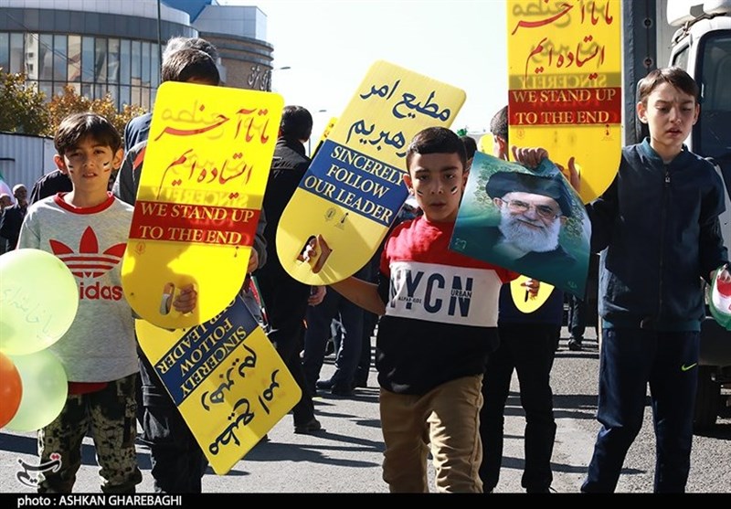 Iranians Express Support for Gaza on National Day against Global Arrogance