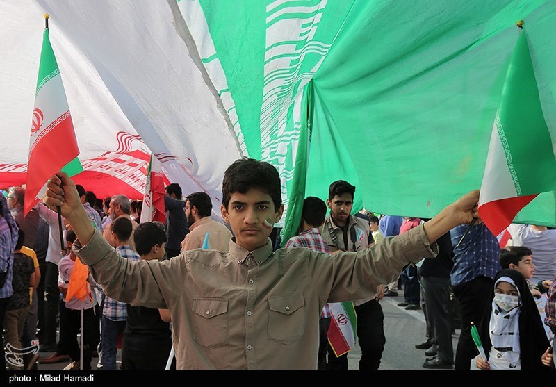 Iranians Express Support for Gaza on National Day against Global Arrogance