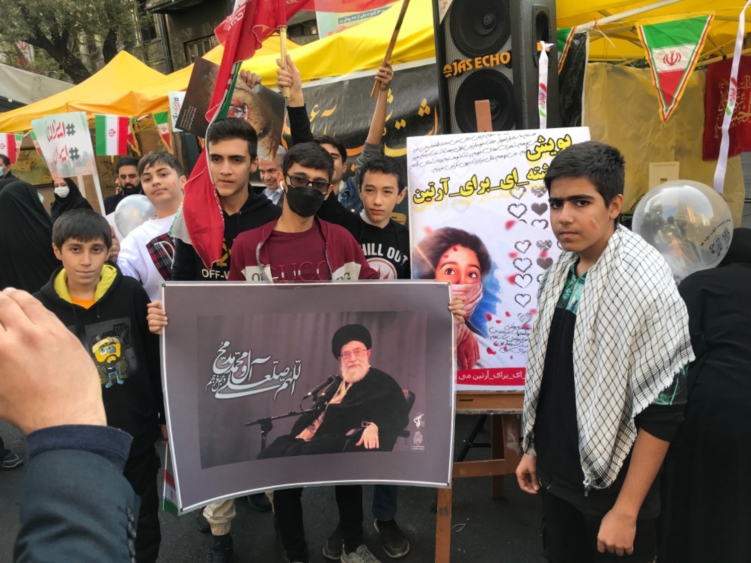 دانش آموزان , آرتین سرایداران , پویش , 