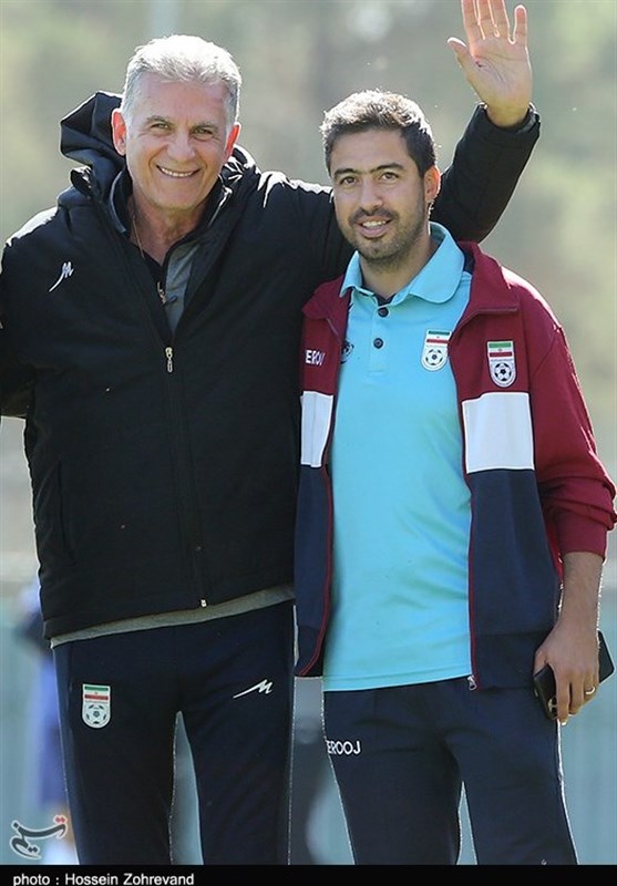 خسرو حیدری , تیم فوتبال استقلال , تیم ملی فوتبال ایران , کارلوس کی‌روش , ایران در جام جهانی 2022 قطر , 