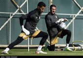 تمرین تیم ملی فوتبال
