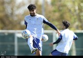 تمرین تیم ملی فوتبال