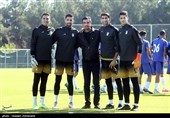 تمرین تیم ملی فوتبال