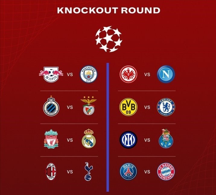 اتحادیه فوتبال اروپا (یوفا) , لیگ قهرمانان اروپا , تیم فوتبال رئال مادرید , تیم فوتبال اینتر , تیم فوتبال لیورپول انگلیس , تیم فوتبال بایرن مونیخ , تیم فوتبال پاریسنژرمن , تیم فوتبال چلسی انگلیس , تیم فوتبال منچسترسیتی انگلیس , تیم فوتبال پورتو پرتغال , مهدی طارمی ,